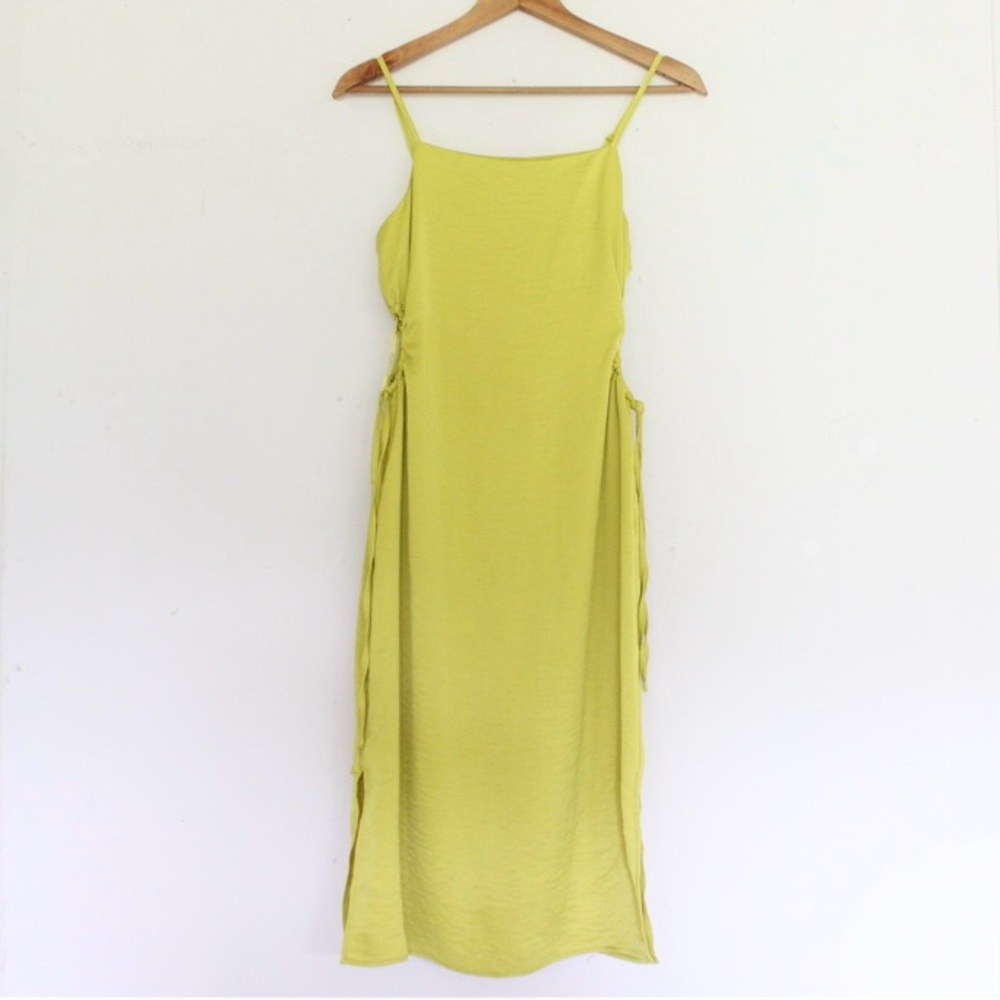 Christian Lacroix Side Cutout Slip On Dress